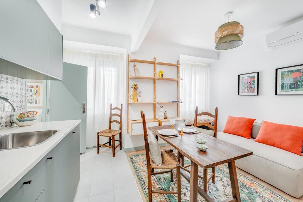 דירות The Cozy Duplex In Lisbon'S Heart מראה חיצוני תמונה